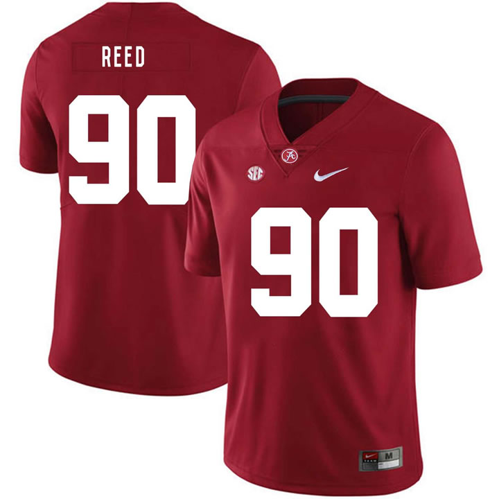 Alabama Crimson Tide 90 Jarran Reed Red Nike College Football Jersey Dzhi,We sell and wholesale Alabama Crimson Tide 90 Jarran Reed Red Nike College Football Jersey Dzhi on line form chian!